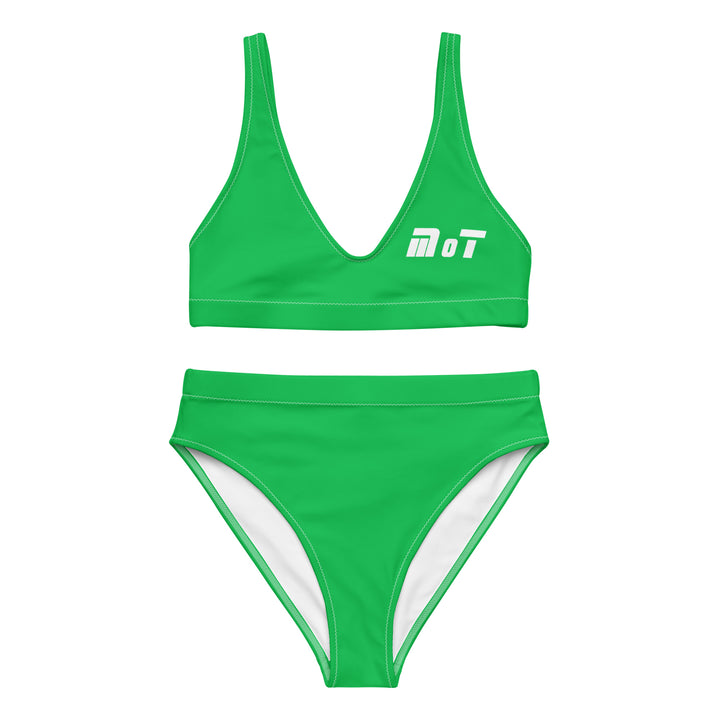 High Waisted Bikini | MOT Green