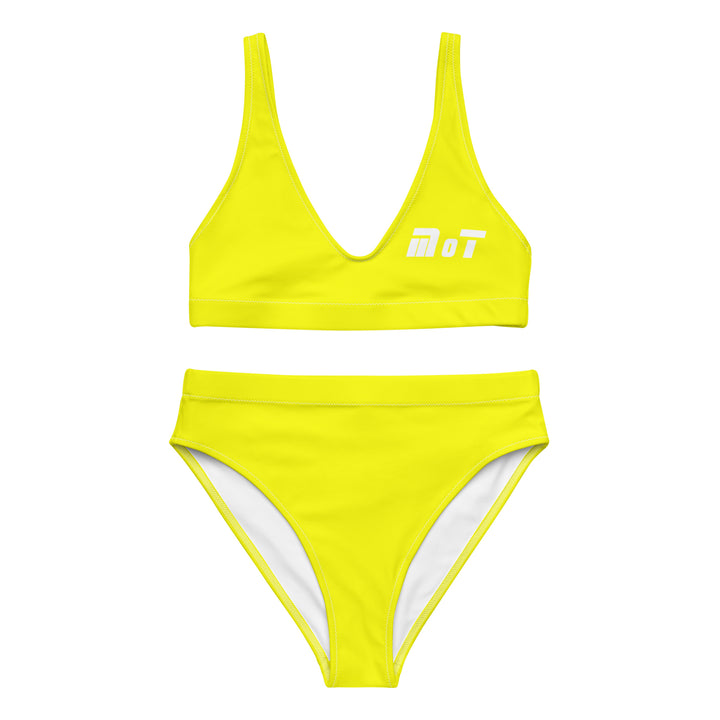 High Waisted Bikini | MOT Yellow