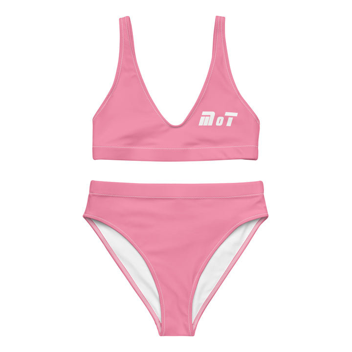 High Waisted Bikini | MOT Pink