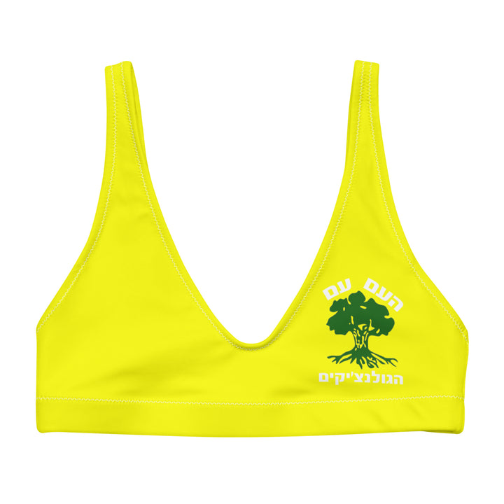 Padded Bikini Top | Golani Yellow