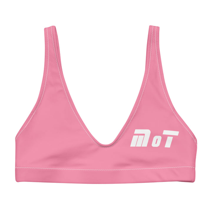 Padded Bikini Top | MOT Pink