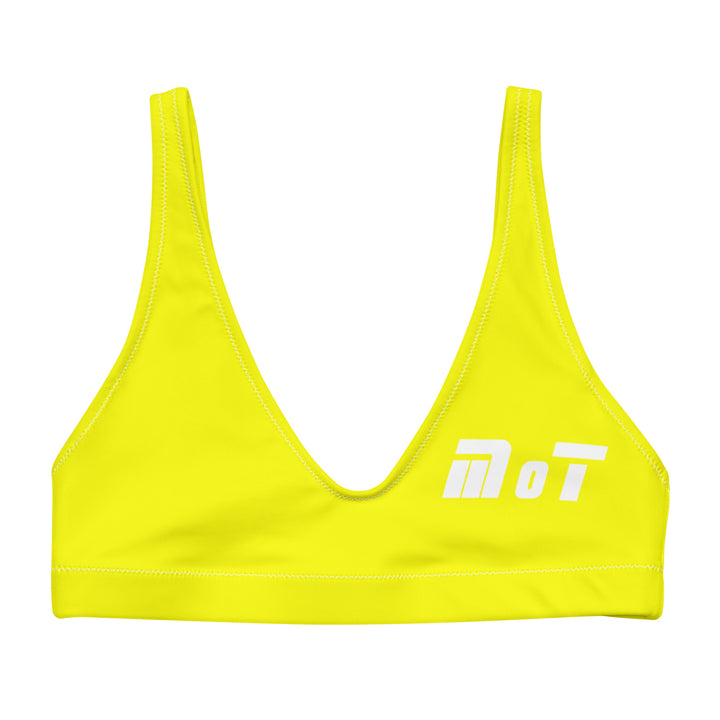 Padded Bikini Top | MOT Yellow