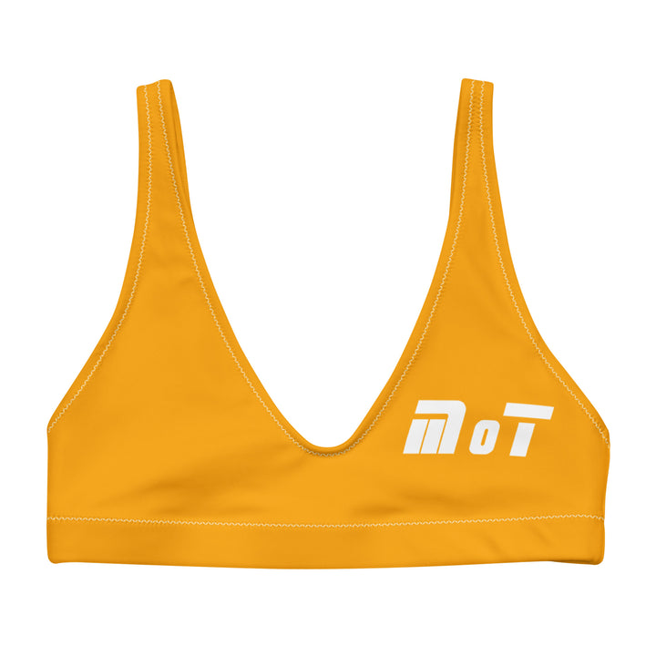 Padded Bikini Top | MOT Orange