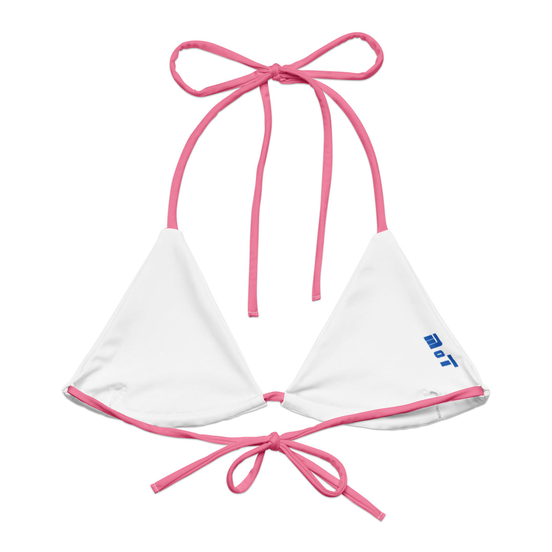 String Bikini Top | Golani Pink