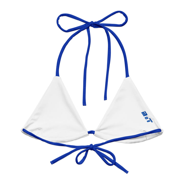 String Bikini Top | MOT Blue