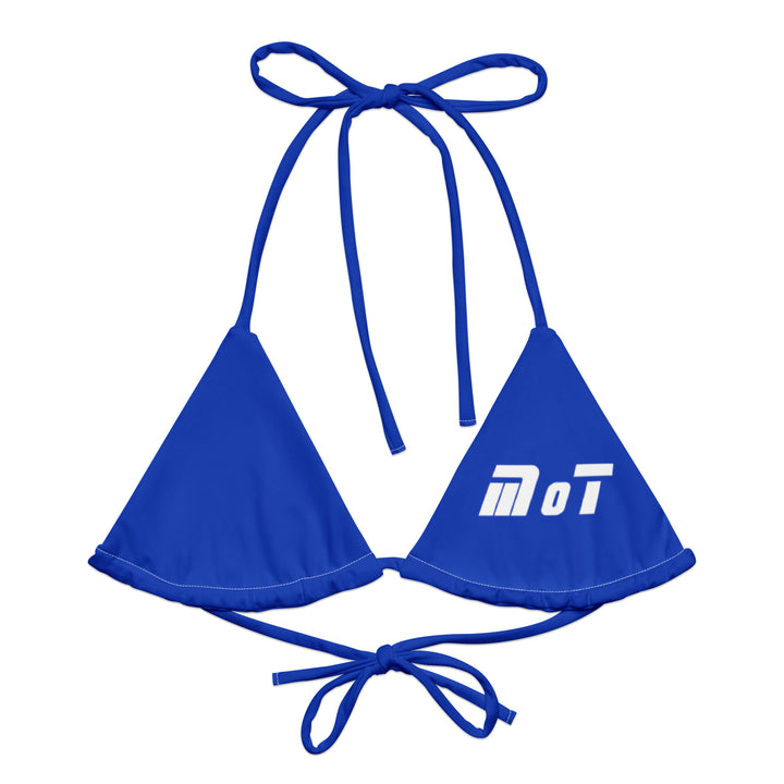 String Bikini Top | MOT Blue