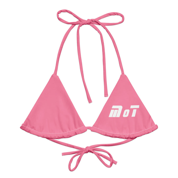String Bikini Top | MOT Pink
