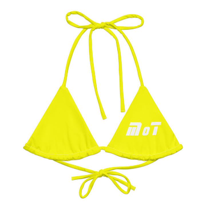 String Bikini Top | MOT Yellow