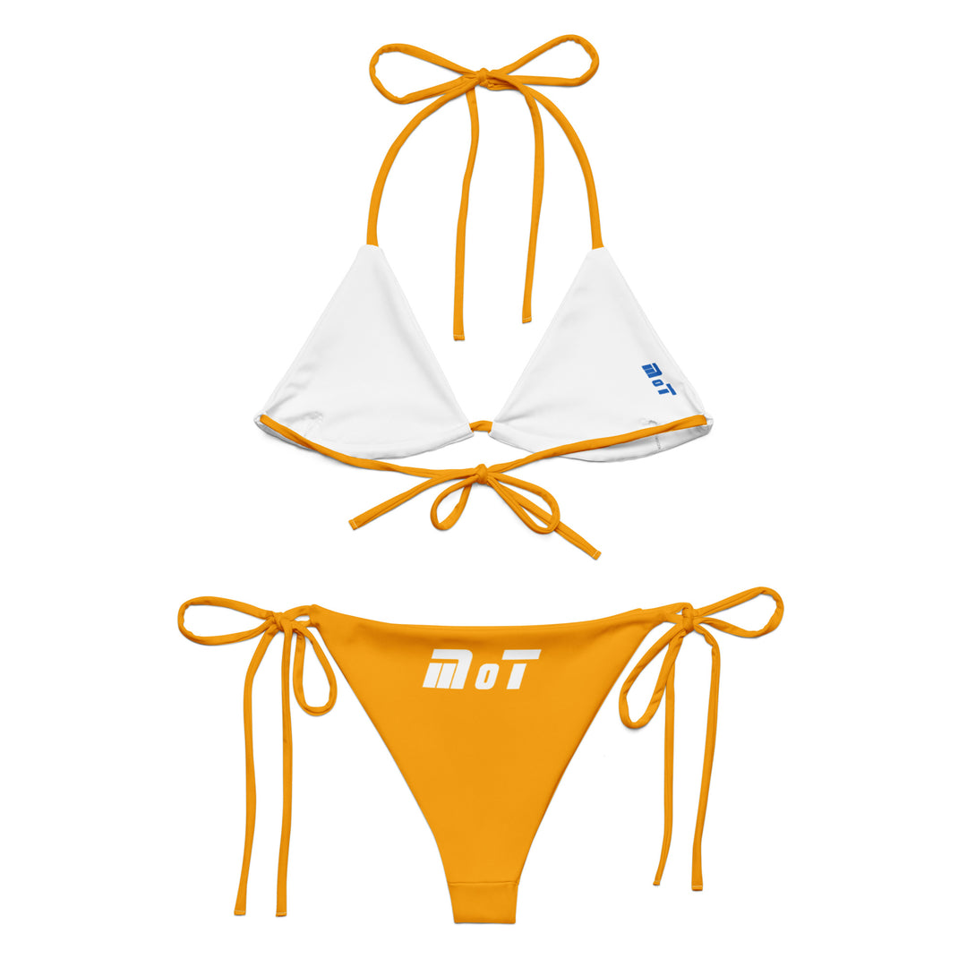 String Bikini | Israel Flag Orange