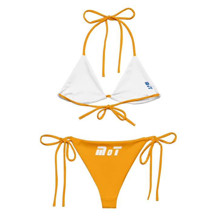 String Bikini | Israel Flag Orange