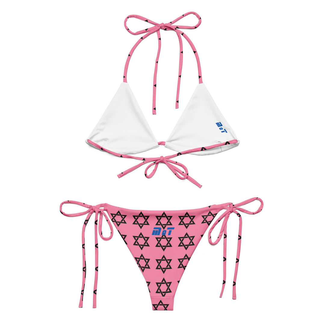 String Bikini | Magen David Pink