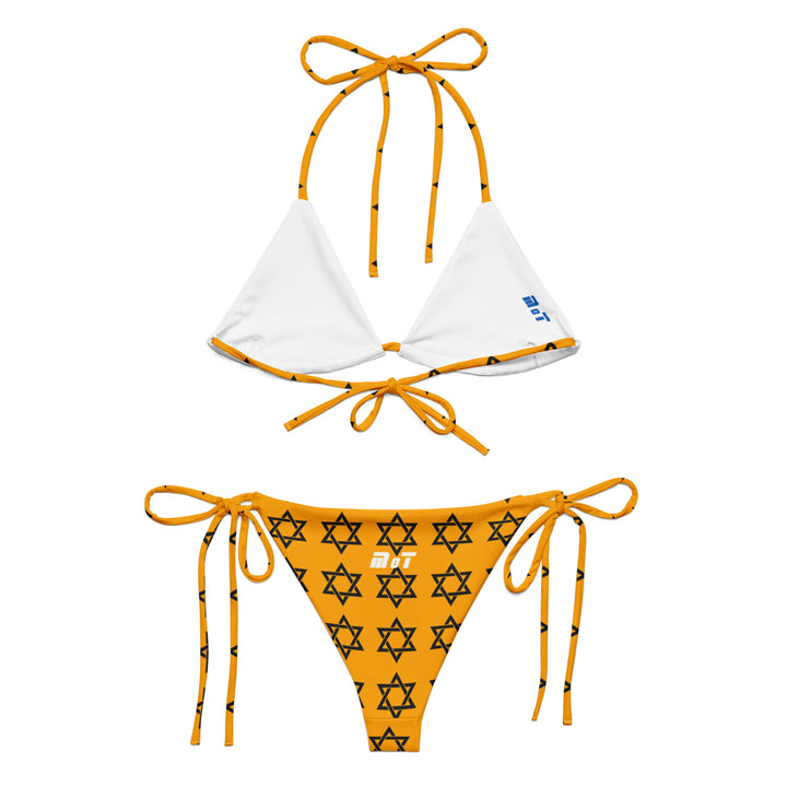 String Bikini | Magen David Orange