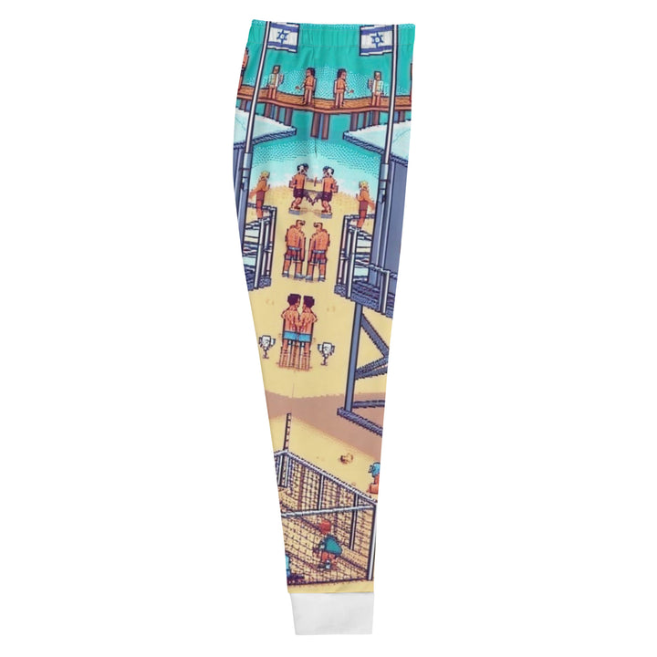 Women's Joggers | TLV Frishman Beach 16 Bit All Over