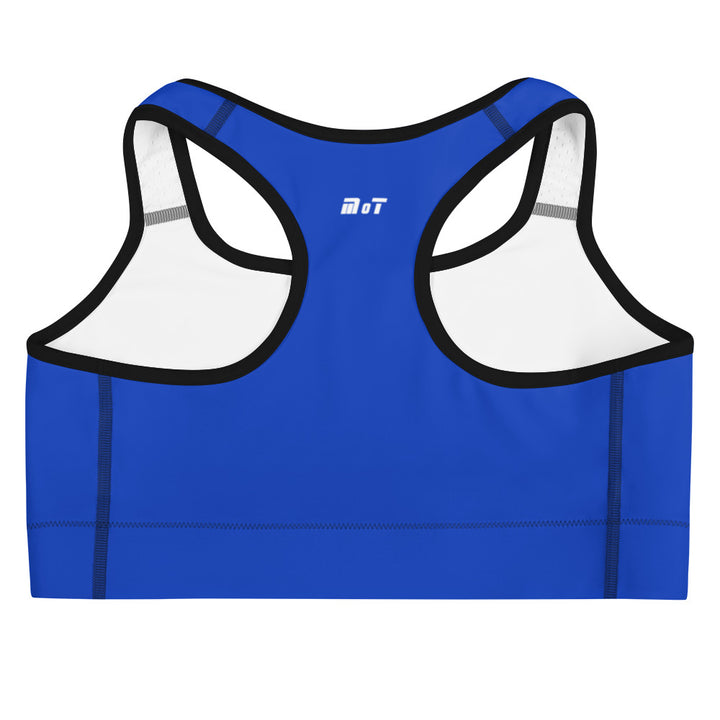 Sports Bra | Israel Flag Blue
