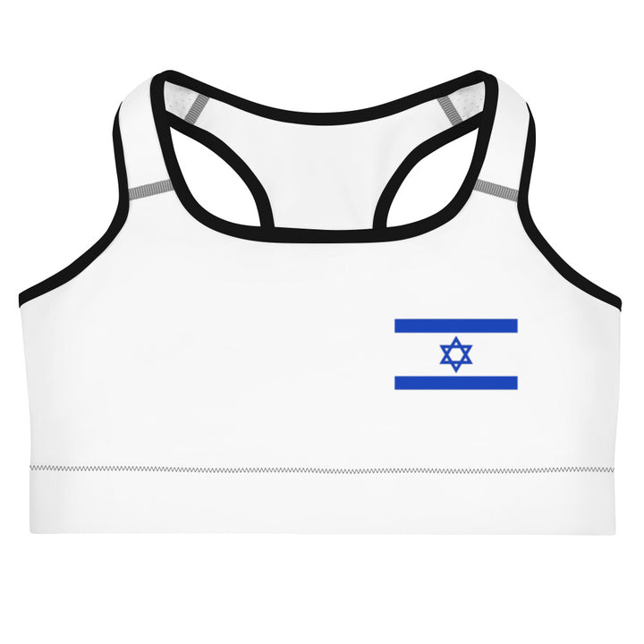 Sports Bra | Israel Flag
