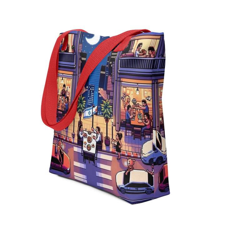 Tote Bag | TLV Nightlife 16 Bit