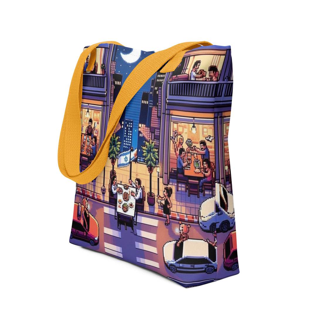 Tote Bag | TLV Nightlife 16 Bit