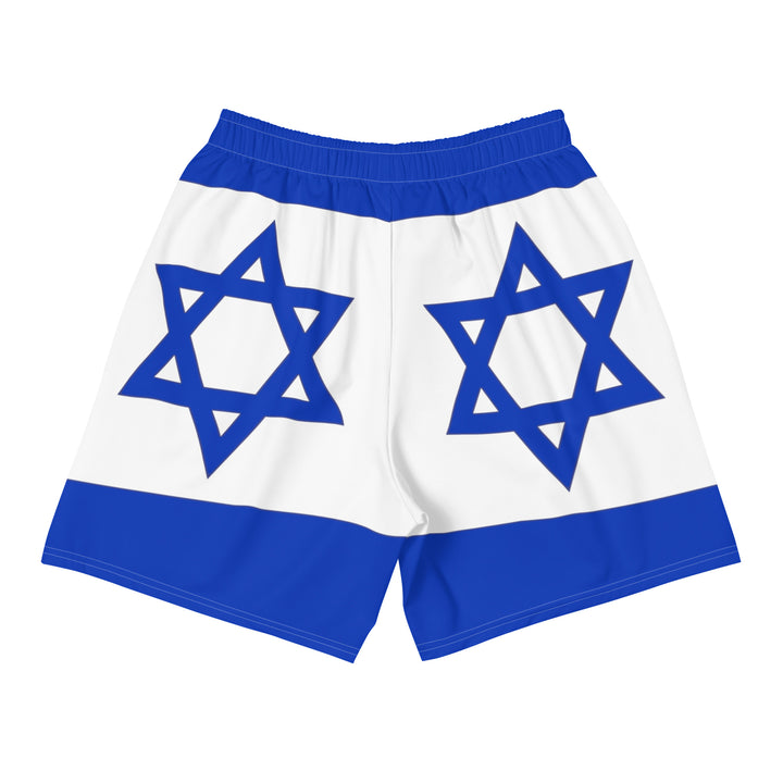 Athletic Long Shorts | Israel Flag All Over