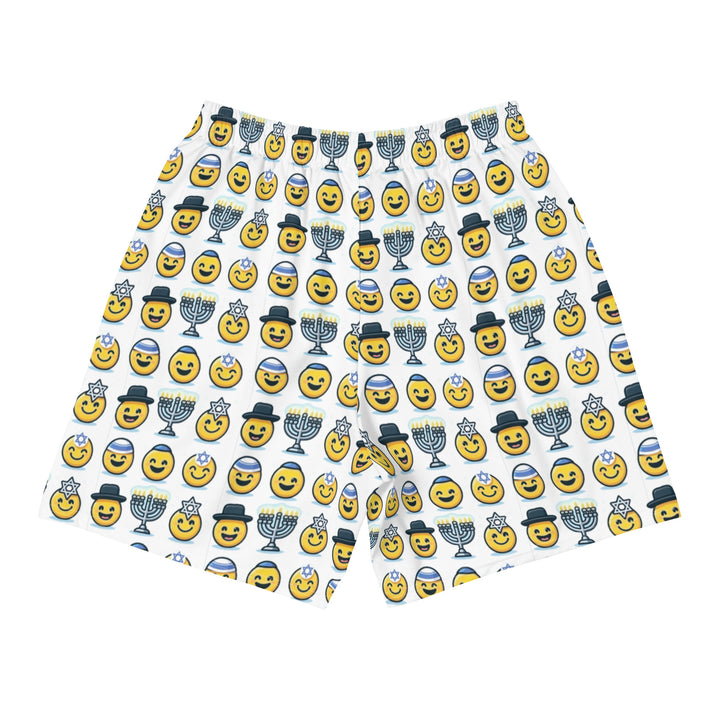 Athletic Long Shorts | Jewish Emoji All Over