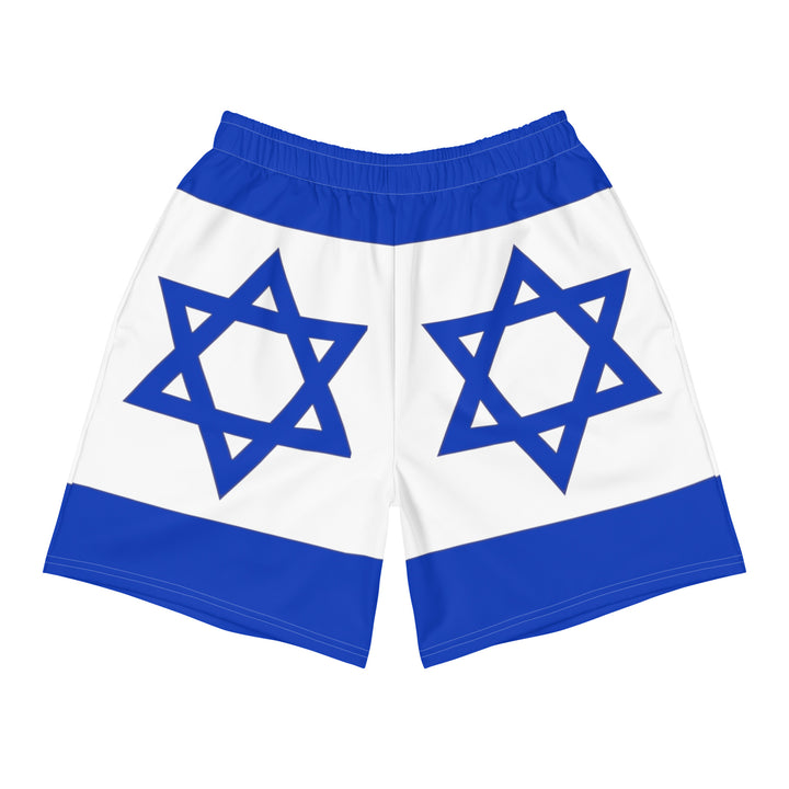 Athletic Long Shorts | Israel Flag All Over