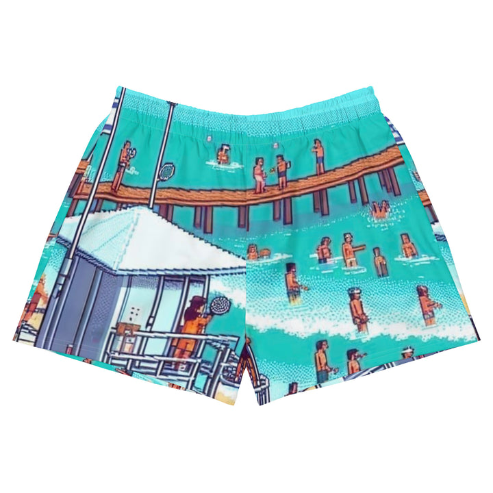 Athletic Shorts | TLV Frishman Beach 16 Bit All Over