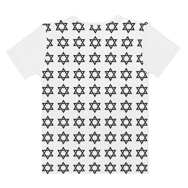 Women's Crew Neck T-Shirt | Magen David All Over