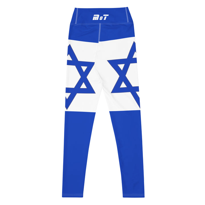 Yoga Leggings | Israel Flag