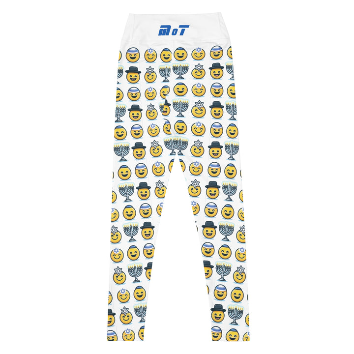 Yoga Leggings | Jewish Emoji
