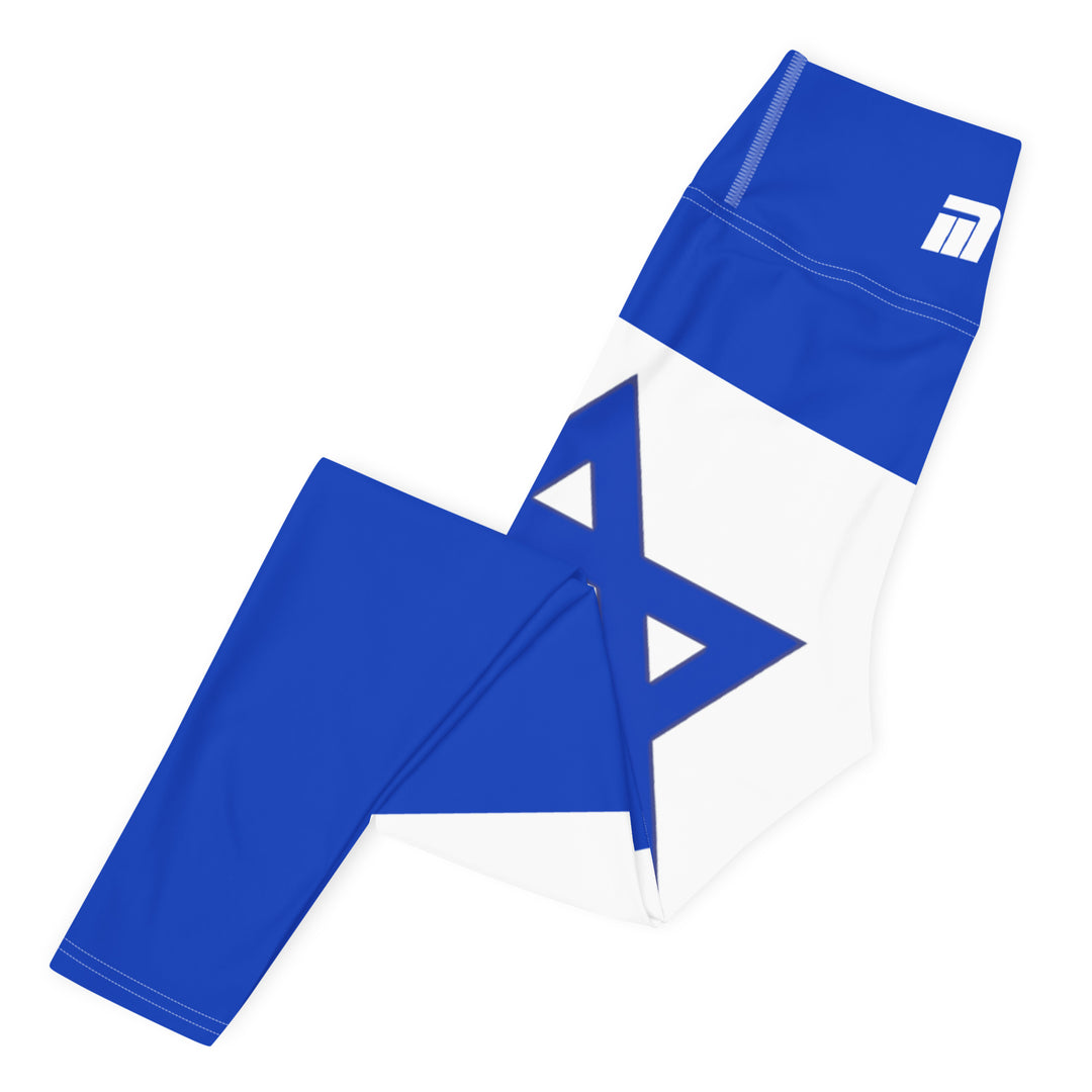 Yoga Leggings | Israel Flag