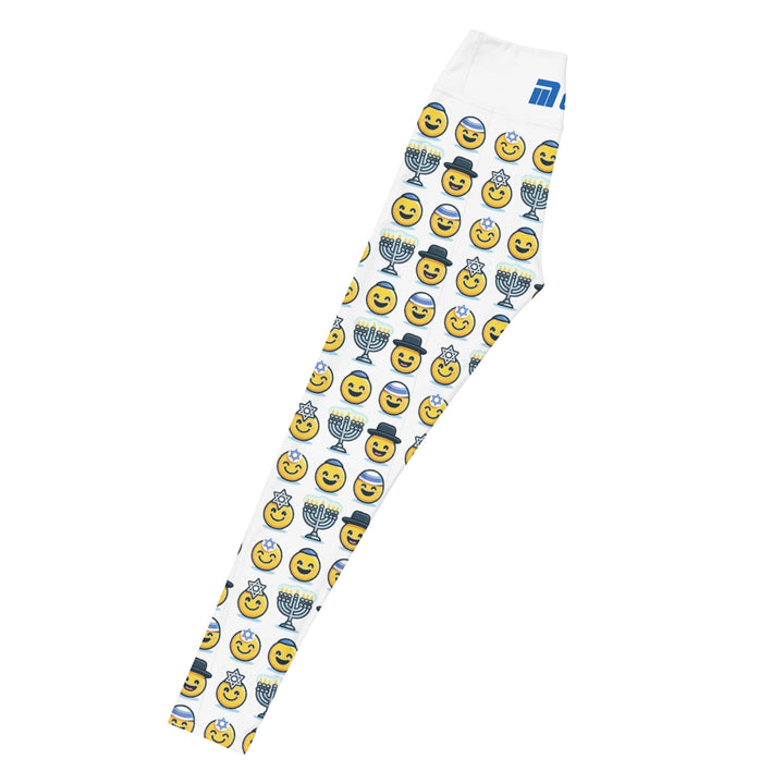 Yoga Leggings | Jewish Emoji