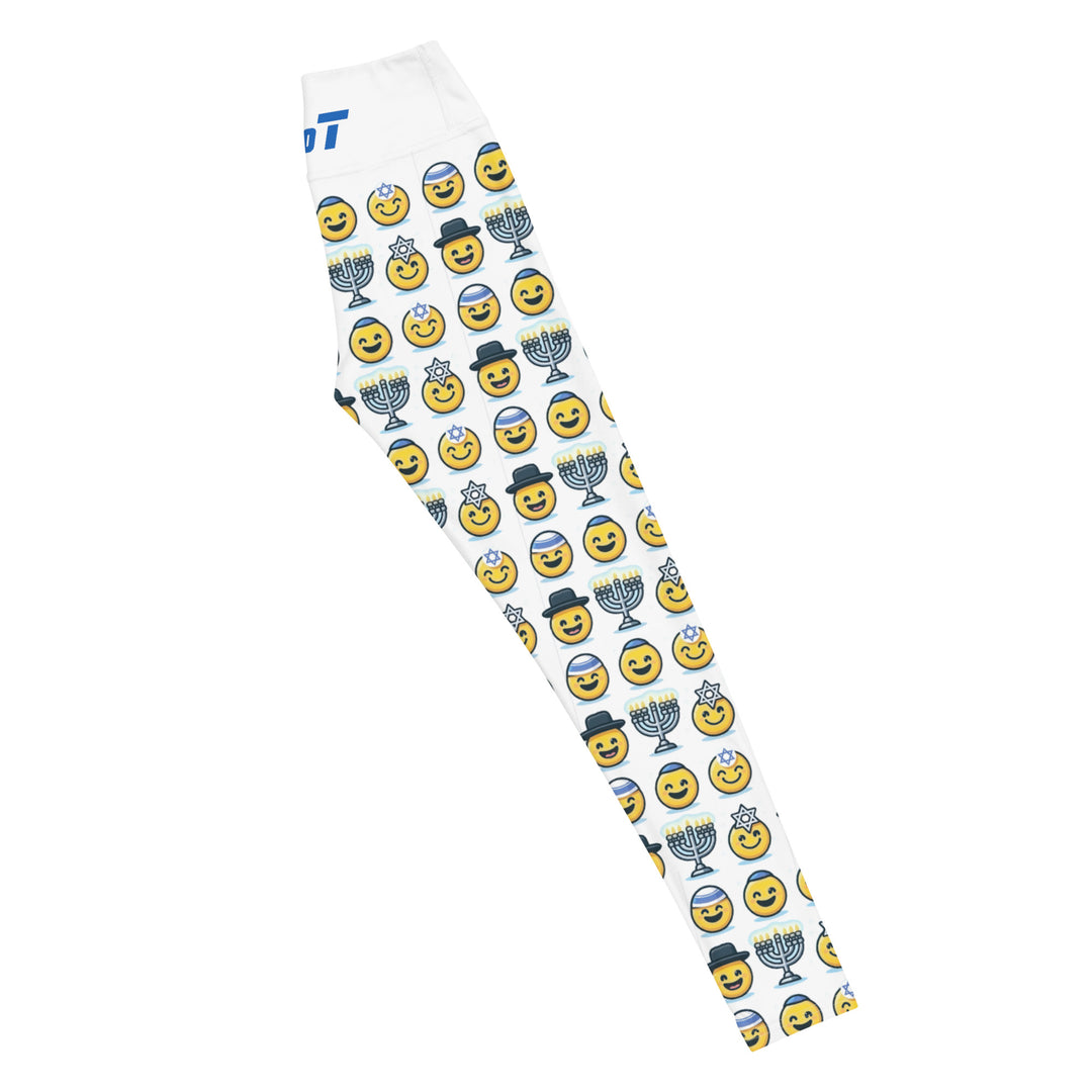 Yoga Leggings | Jewish Emoji