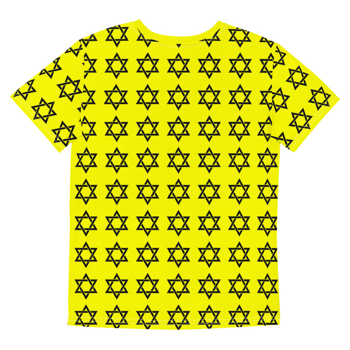 Youth T-Shirt | Magen David All Over Yellow