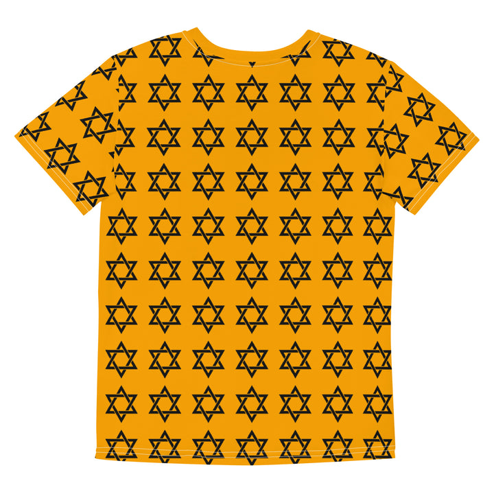 Youth T-Shirt | Magen David All Over Orange