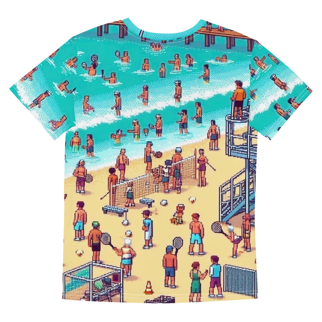 Youth T-Shirt | TLV Frishman Beach 16 Bit All Over