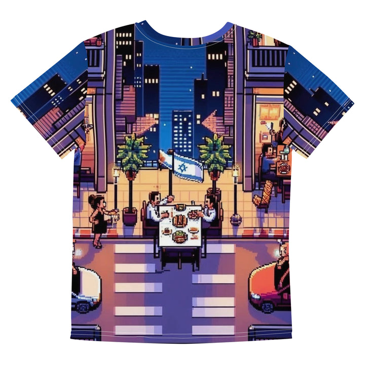 Youth T-Shirt | TLV Nightlife 16 Bit All Over
