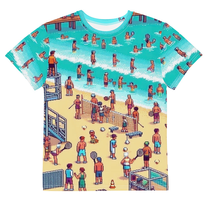 Youth T-Shirt | TLV Frishman Beach 16 Bit All Over