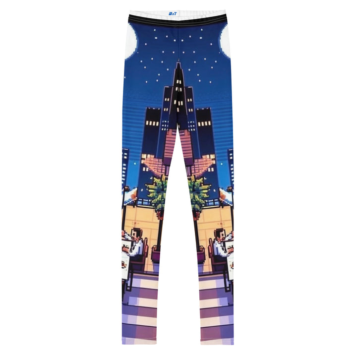 Youth Leggings | TLV Nightlife 16 Bit All Over