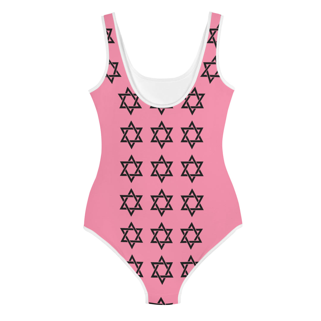 Youth Swimsuit | Magen David Pink