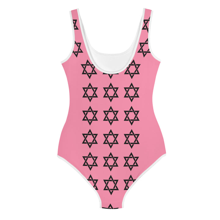 Youth Swimsuit | Magen David Pink
