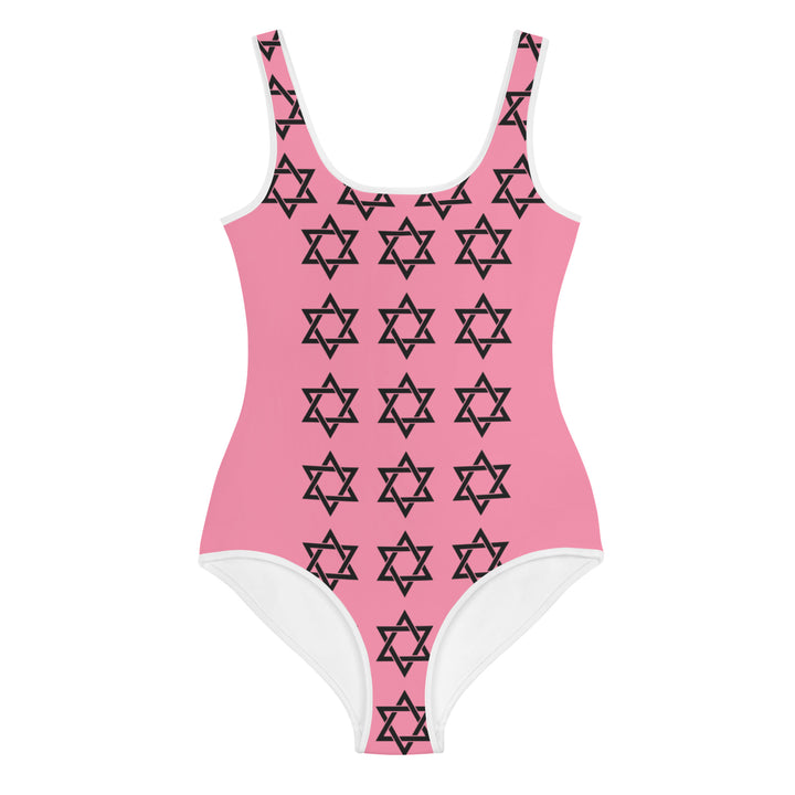 Youth Swimsuit | Magen David Pink