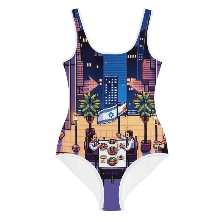 Youth Swimsuit | TLV Nightlife 16 Bit All Over