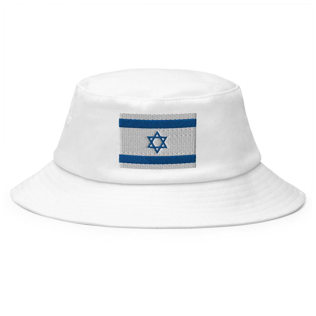 Old School Bucket Hat | Israel Flag