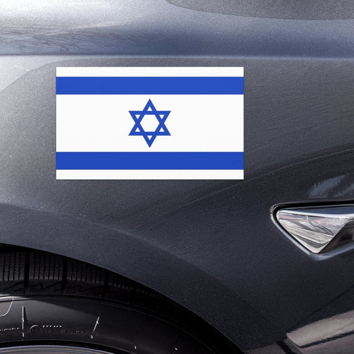 Israel Flag Israel car magnets - detail view