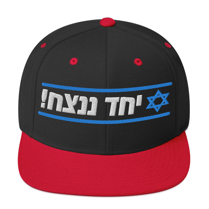 Classic Snapback Hat | Together We Will Win | יחד ננצח