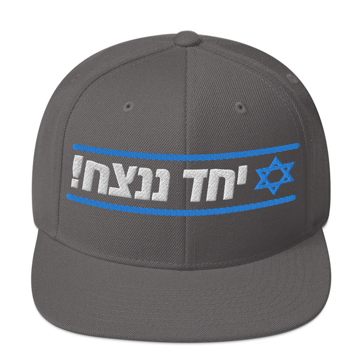 Classic Snapback Hat | Together We Will Win | יחד ננצח