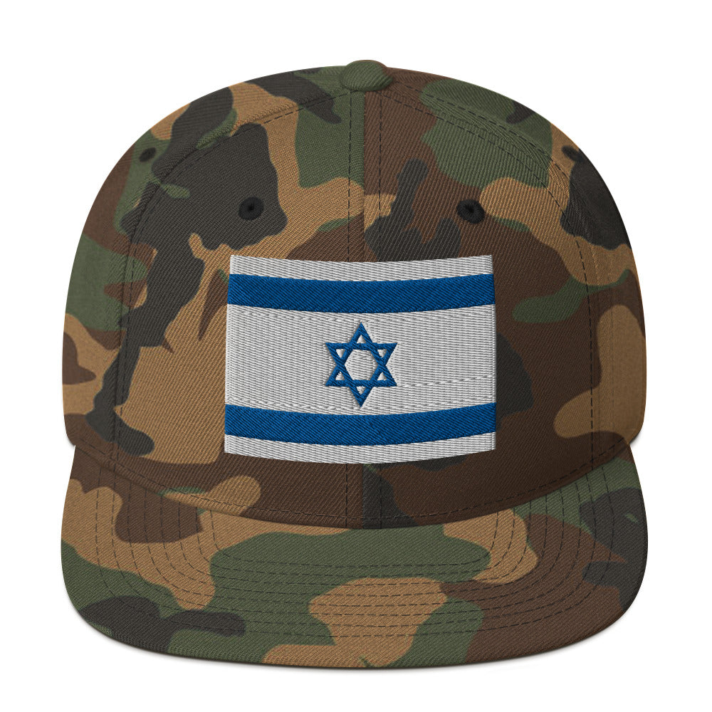 Classic Snapback Hat | Israel Flag