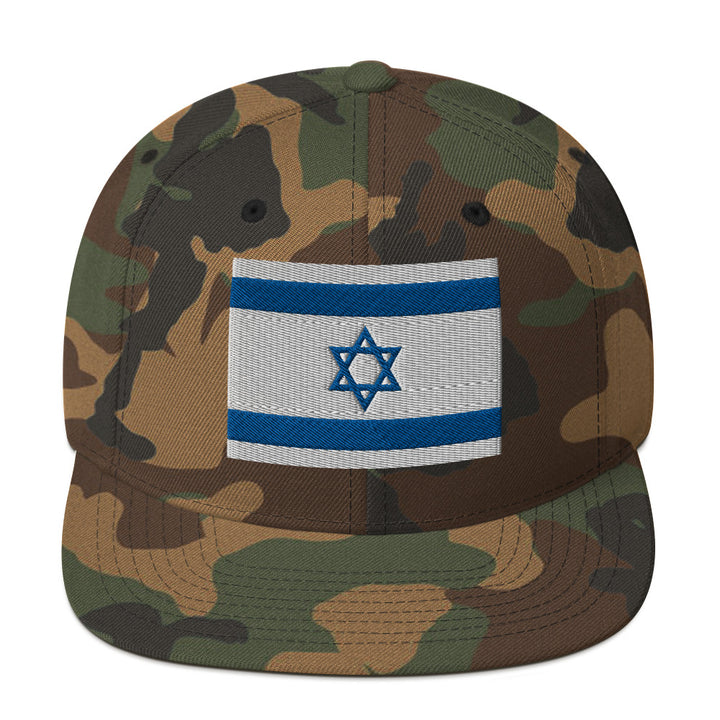 Classic Snapback Hat | Israel Flag