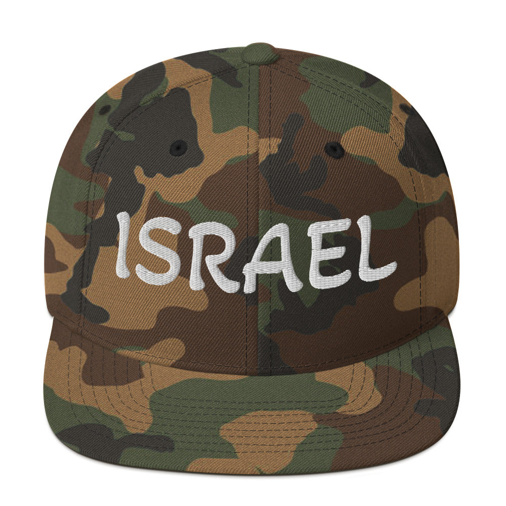 Classic Snapback Hat | Israel