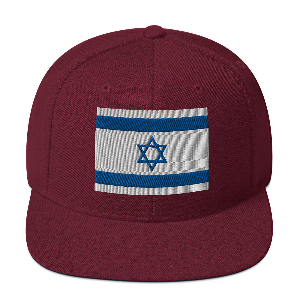 Classic Snapback Hat | Israel Flag