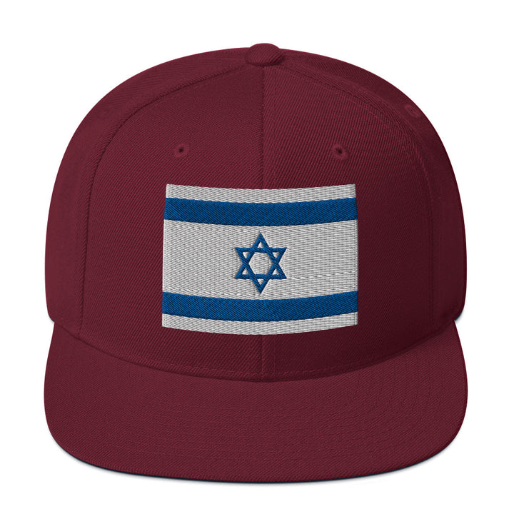Classic Snapback Hat | Israel Flag
